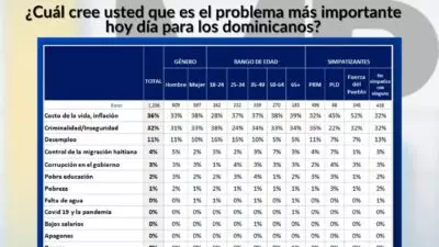 Costo de la vida, criminalidad y desempleo son vistos como los mayores problemas nacionales