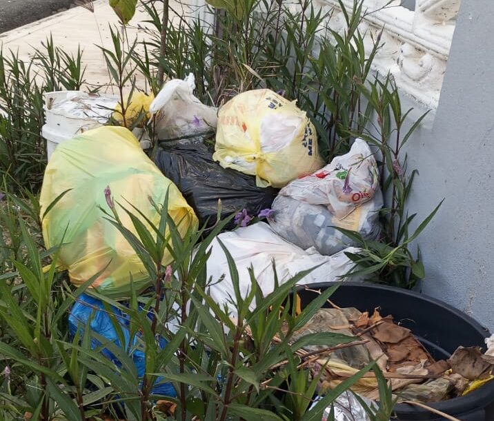 Denuncian camiones no están pasando a recoger la basura en la Urbanización Profesor Juan Bosch 2do