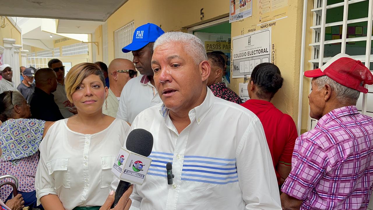 Radhamés González espera no surjan incidencias en elecciones; dice proceso en SDO transcurre en paz