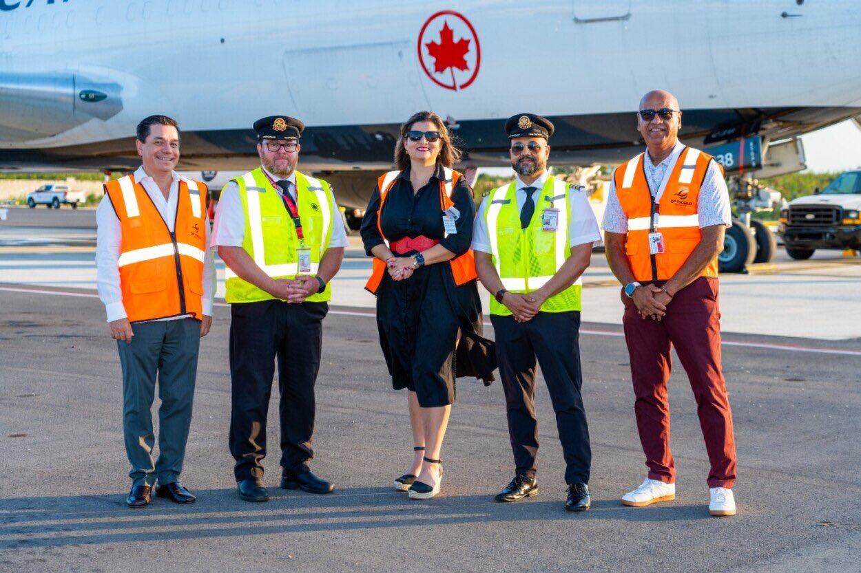 Centro de servicios logísticos Air Cargo Hub Punta Cana recibe primer vuelo de carga