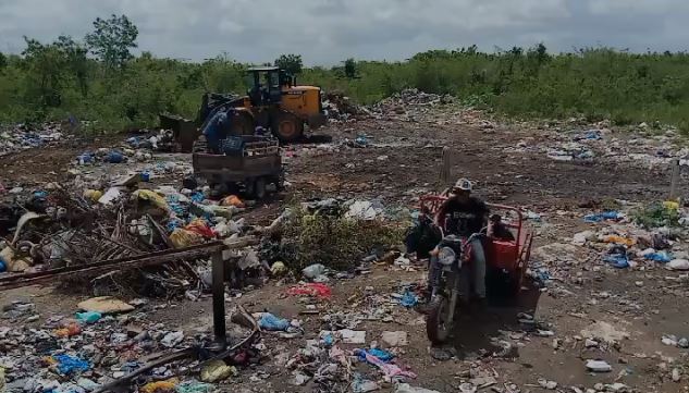 Realizan operativo para eliminar vertederos en Villa Hermosa