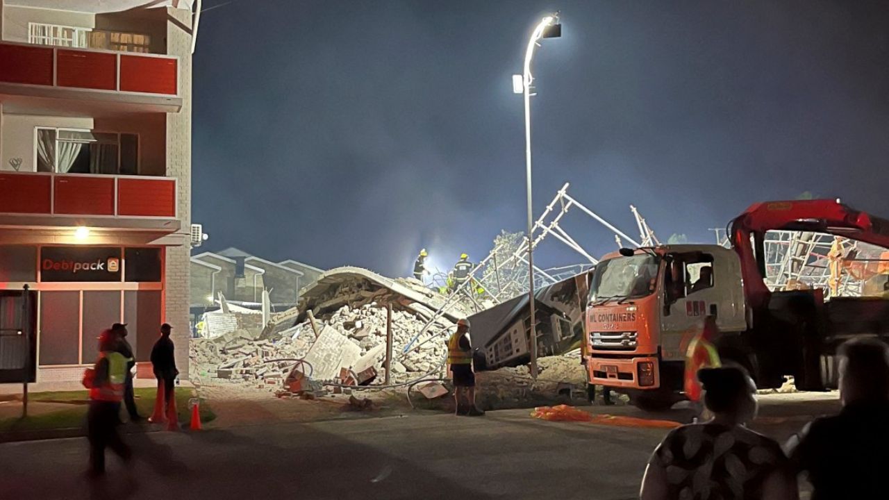 Al menos seis muertos y casi 50 personas atrapadas en derrumbe de edificio