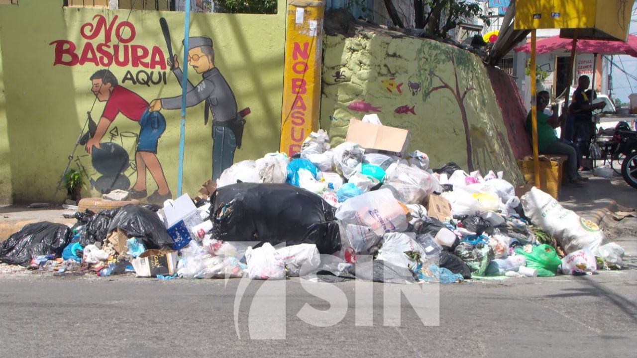 Cúmulos de basura en Los Guaricanos a pesar de operativo de ayuntamiento