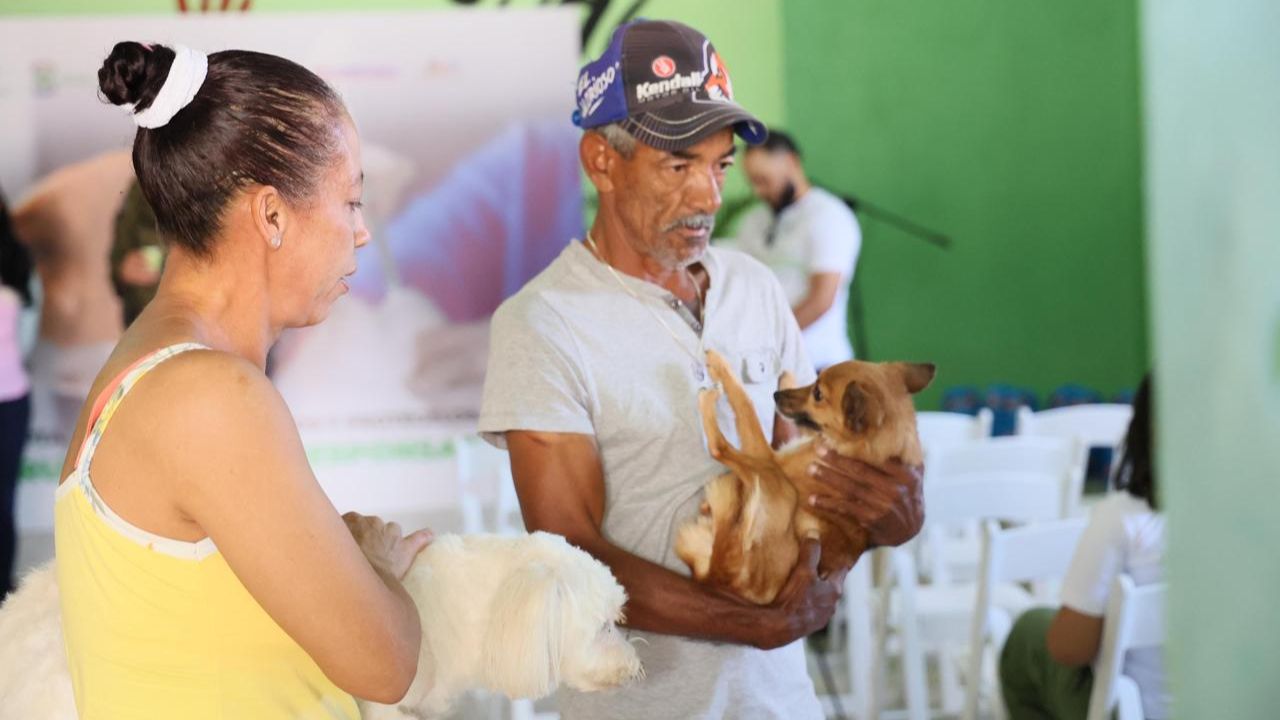 Realizan jornada de vacunación de mascotas en Constanza