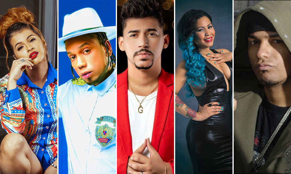 Artistas urbanos dominicanos que solían dominar las listas de éxitos