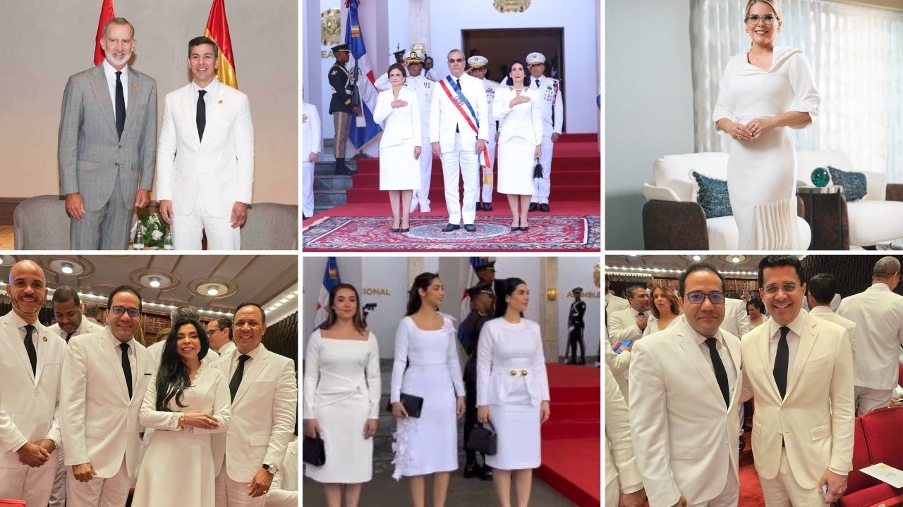 El glamour llena segunda toma de posesión de Luis Abinader