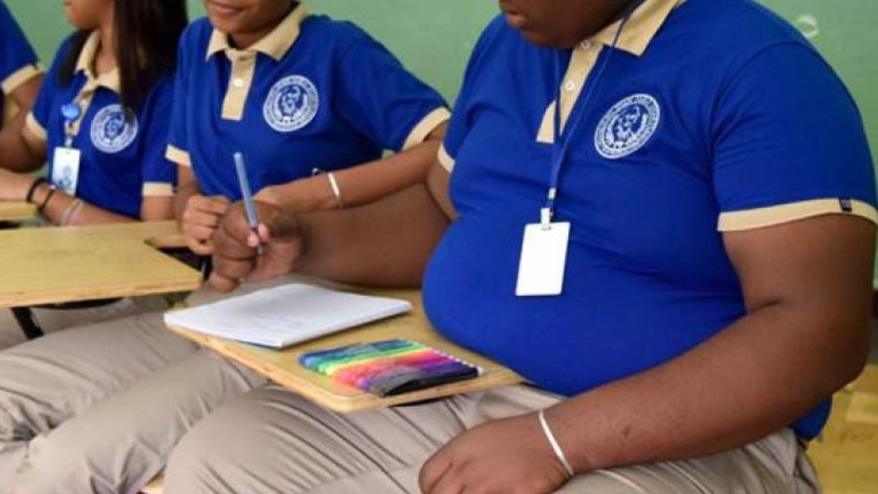 Al menos el 31% de los estudiantes en RD están en sobrepeso, según <strong>INABIE</strong>