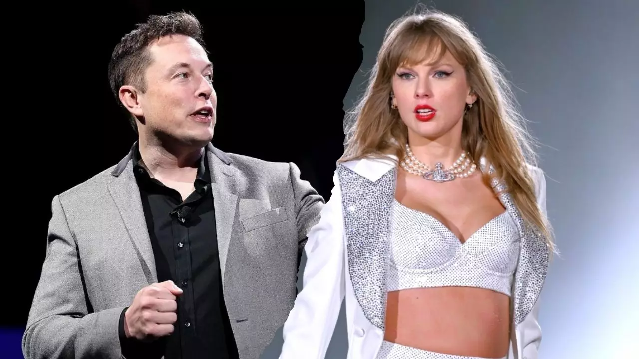 Elon Musk ataca a Taylor Swift por apoyar a Kamala Harris