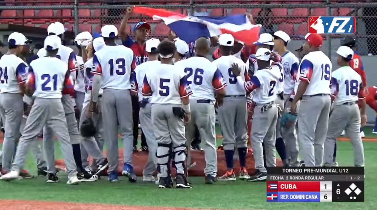 RD derrota a Cuba 6 por 1, los dominicanos están invictos en dos partidos en Panam U12