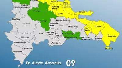 14 provincias bajo alerta por posibles lluvias torrenciales e inundaciones