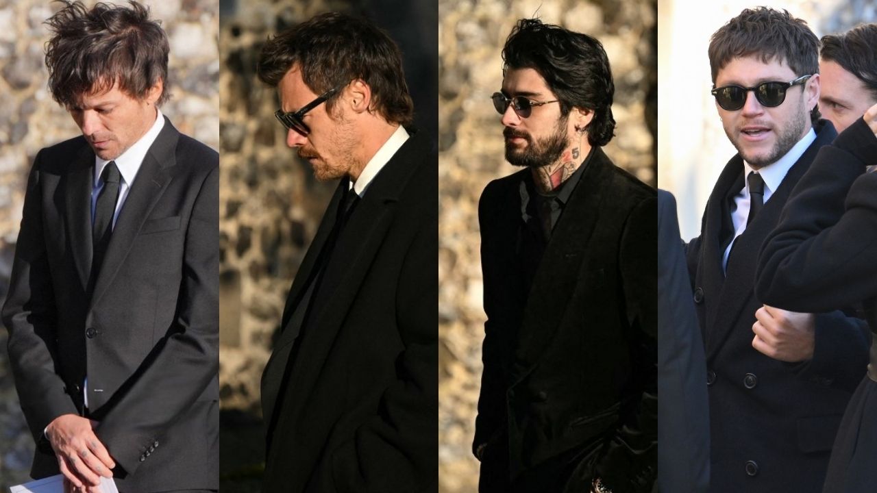 Triste reencuentro: integrantes de One Direction acuden al funeral de Liam Payne