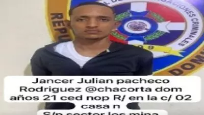 PN busca individuo fuertemente armado por asesinato de joven de 21 años en un hotel