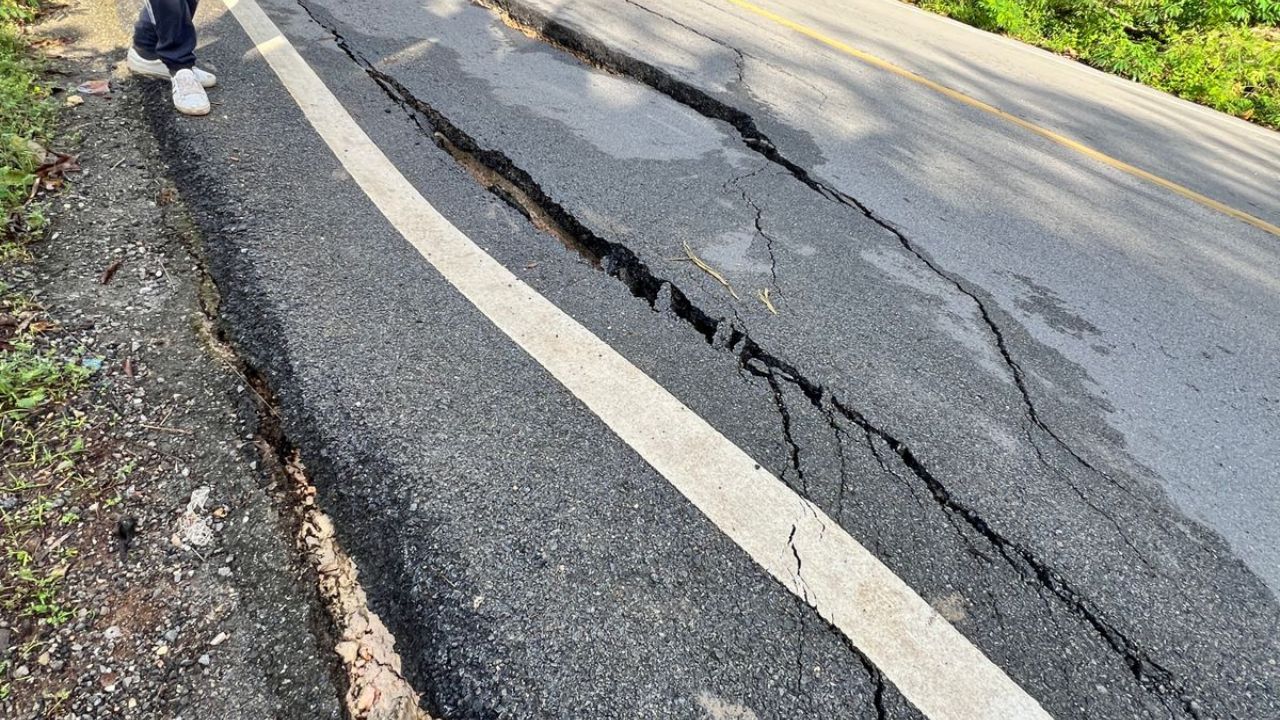 Determinan origen de falla desplazamiento en carretera Samana - Las Galeras
