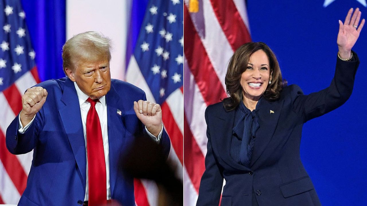 Resultados electorales en EEUU Trump vs. Harris