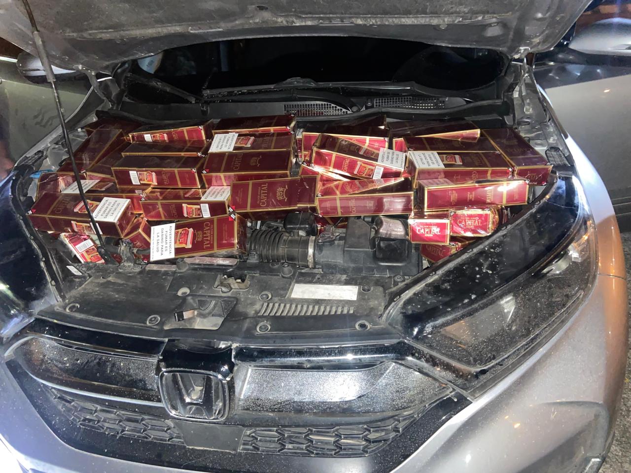 CESFronT somete a la justicia a un hombre por contrabando de cigarrillos