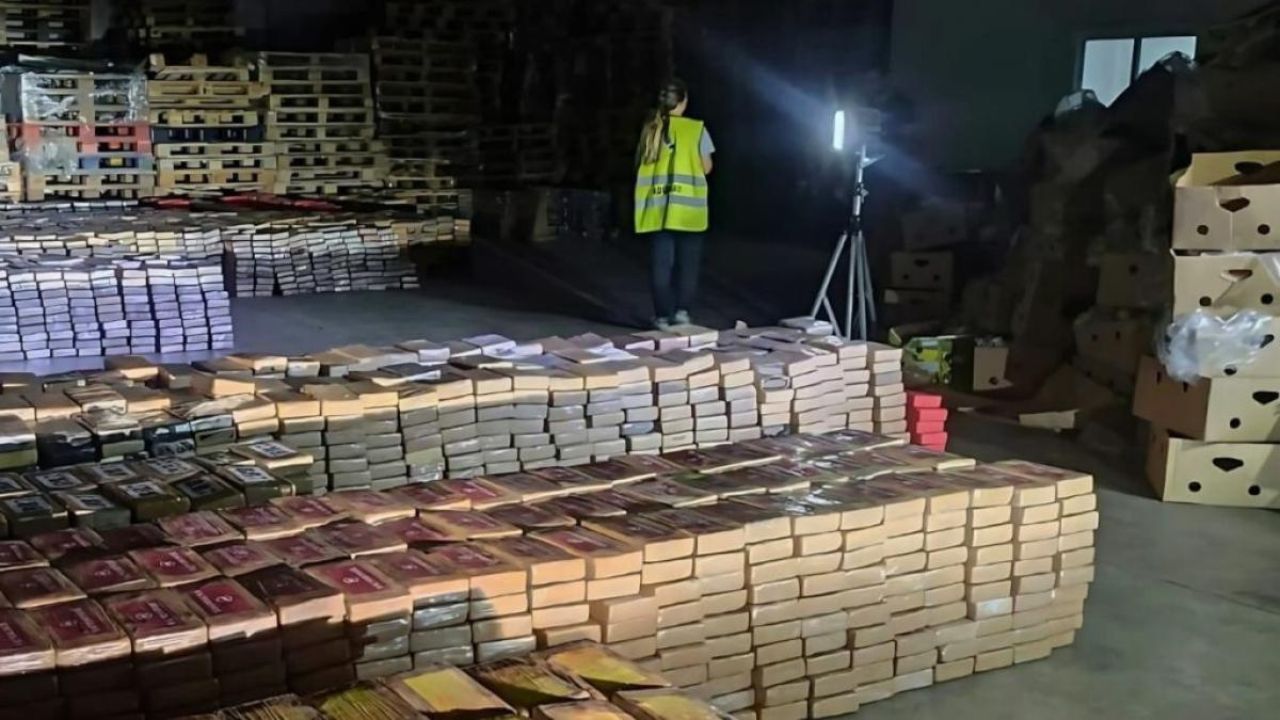 Incautados en España 2,600 kilos de cocaína procedente de Ecuador