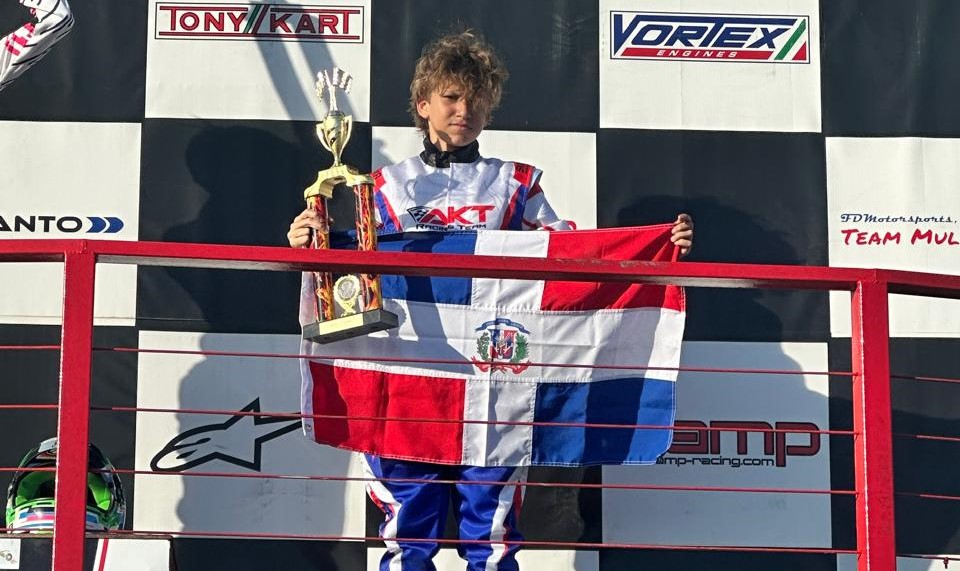 Raymi Guzmán es segundo en campeonato internacional de karting