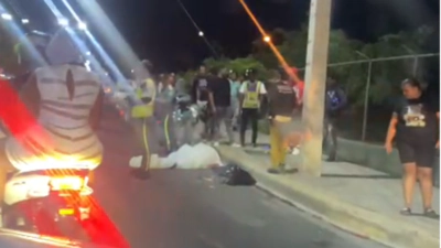Un fallecido en accidente de tránsito en avenida Hermanas Mirabal