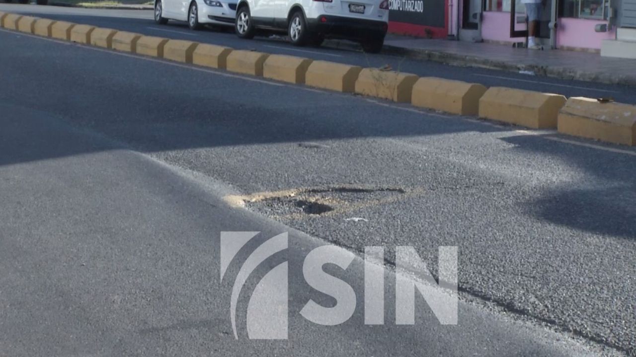 El 69 por ciento de los hoyos localizados por MOPC, aún siguen sin tapar