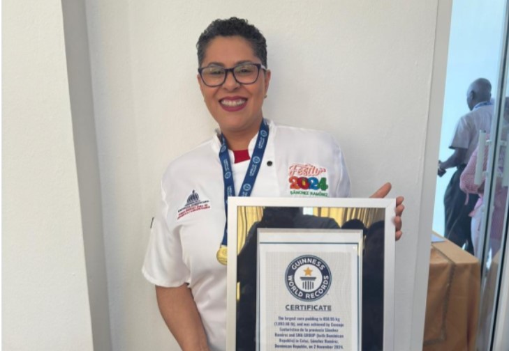 Solanlly Diaz una chef de Records Guinness