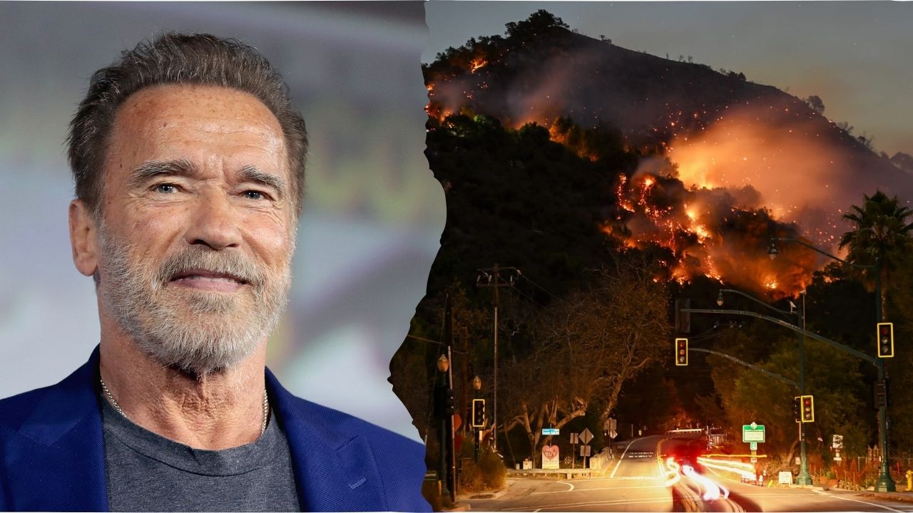 Arnold Schwarzenegger dona un millón de dólares para combatir incendios en Los Ángeles