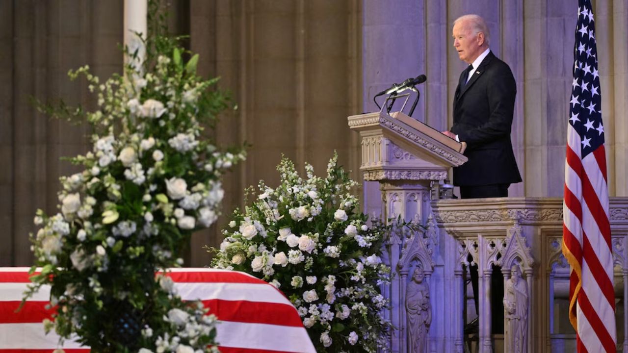 Biden despide a Jimmy Carter señalando que su mayor atributo fue su "carácter"