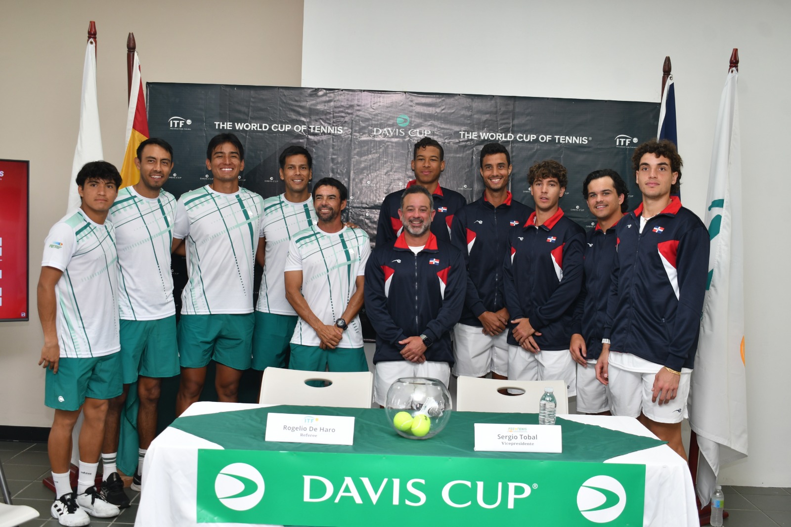 Definido el orden de juego de la serie entre RD y Bolivia de la Copa Davis