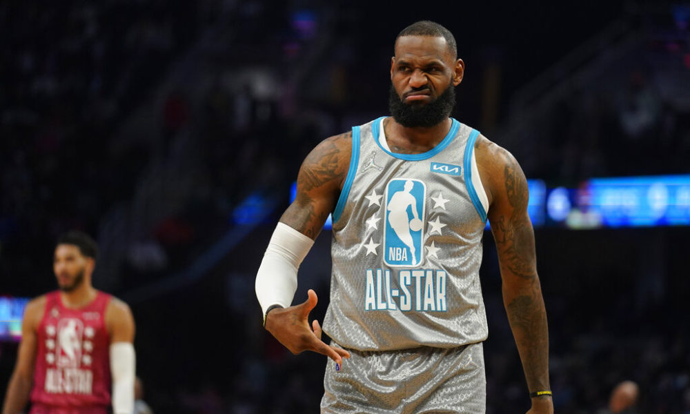 LeBron James, titular en el All-Star por vigésima primera vez en su carrera