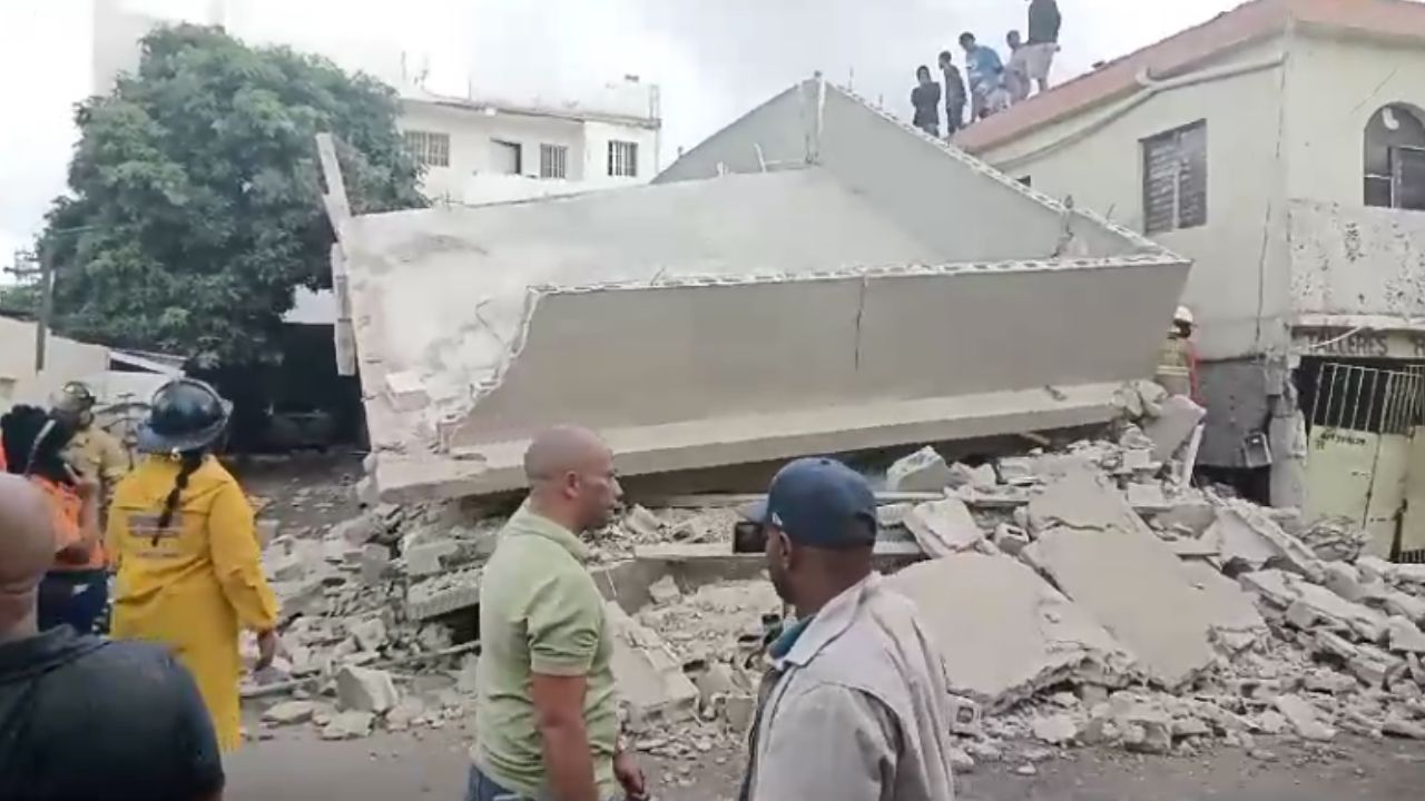 Aumentan a tres las víctimas mortales del colapso de edificio en La Romana