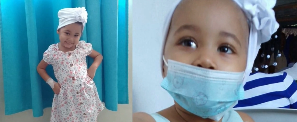 Familia de escasos recursos pide ayuda para salvar la vida de su hija con leucemia