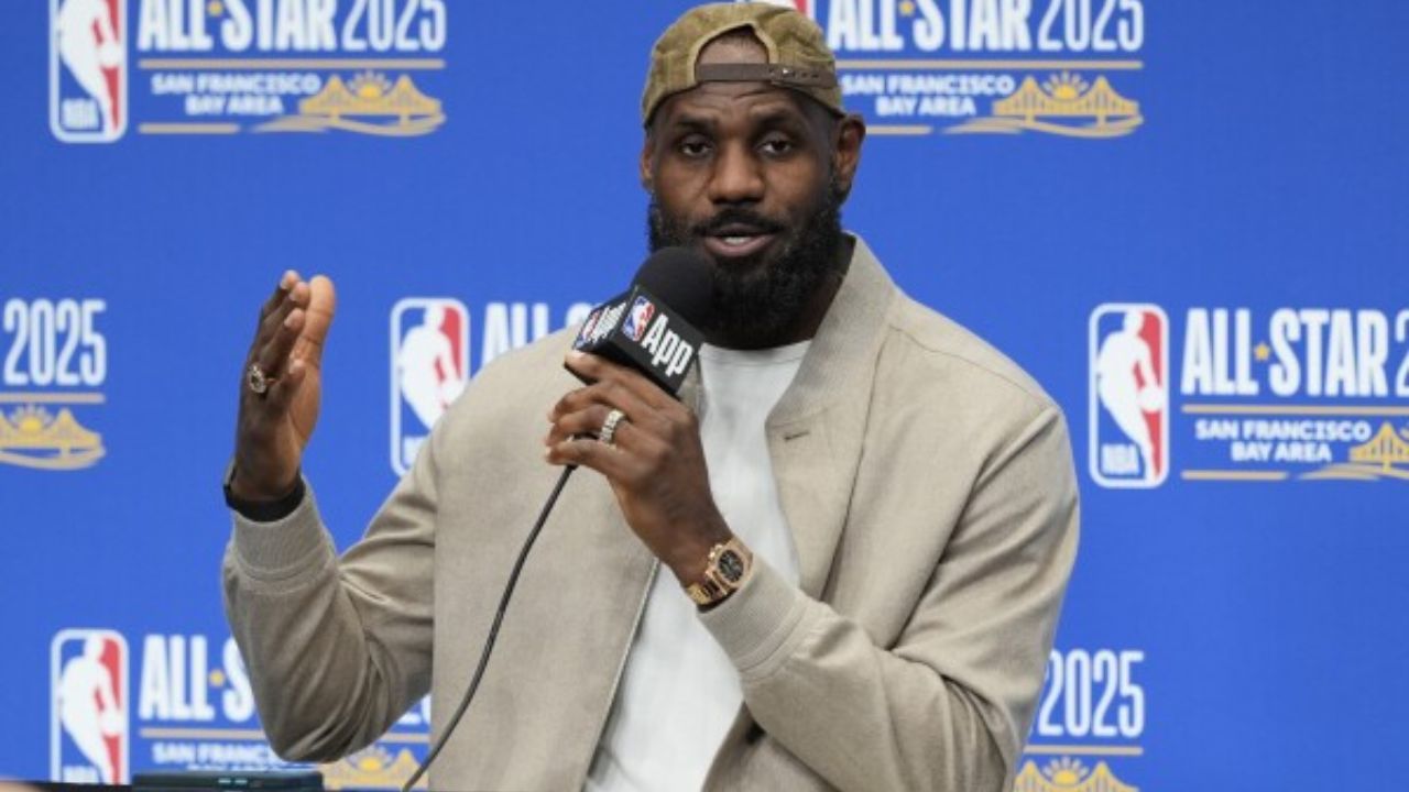 Molestias en tobillo y pie apartan a LeBron del All-Star de la NBA