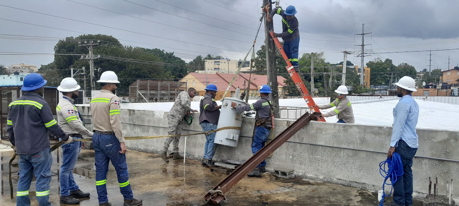 Desmantelan conexión ilegal en Santo Domingo Norte