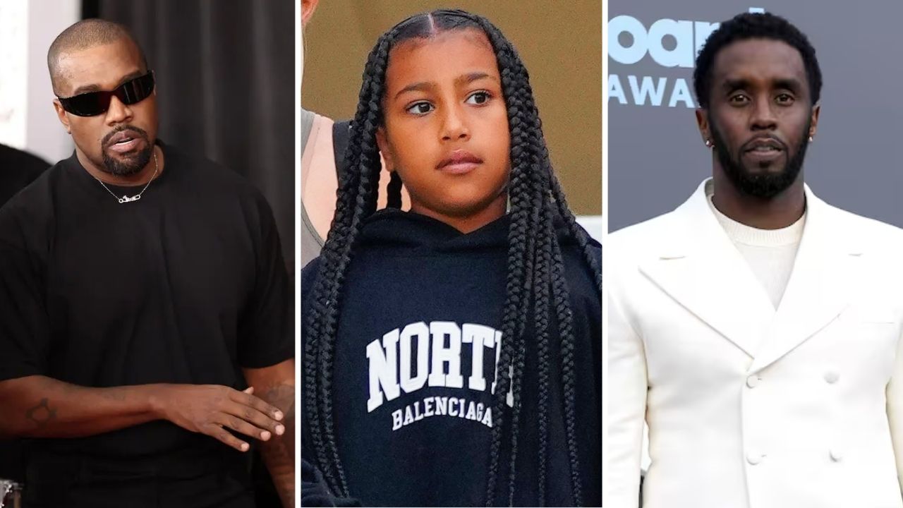 Una mezcla peculiar: Kanye West lanza nueva canción junto a su hija North y Sean 'Diddy' Combs
