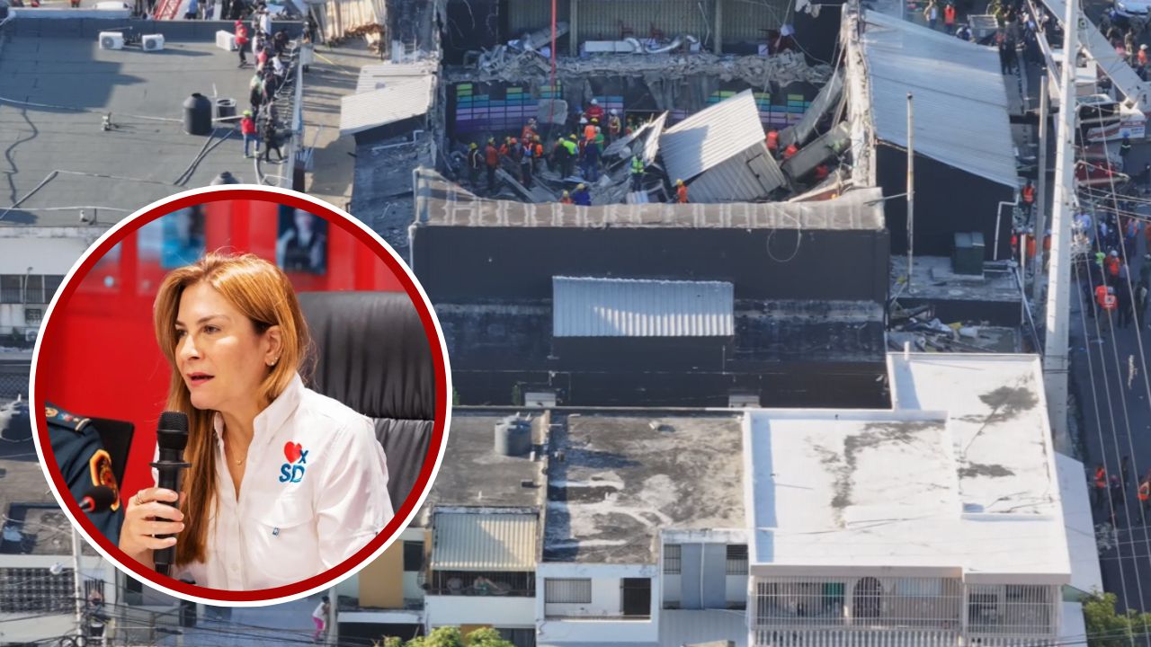 Carolina Mejía dice "coordinan instituciones para hacer todo el esfuerzo necesario" en tragedia en el Jet Set