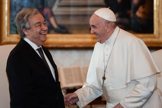 Guterres dice que el papa Francisco "deja un legado de fe, servicio y compasión por todos"