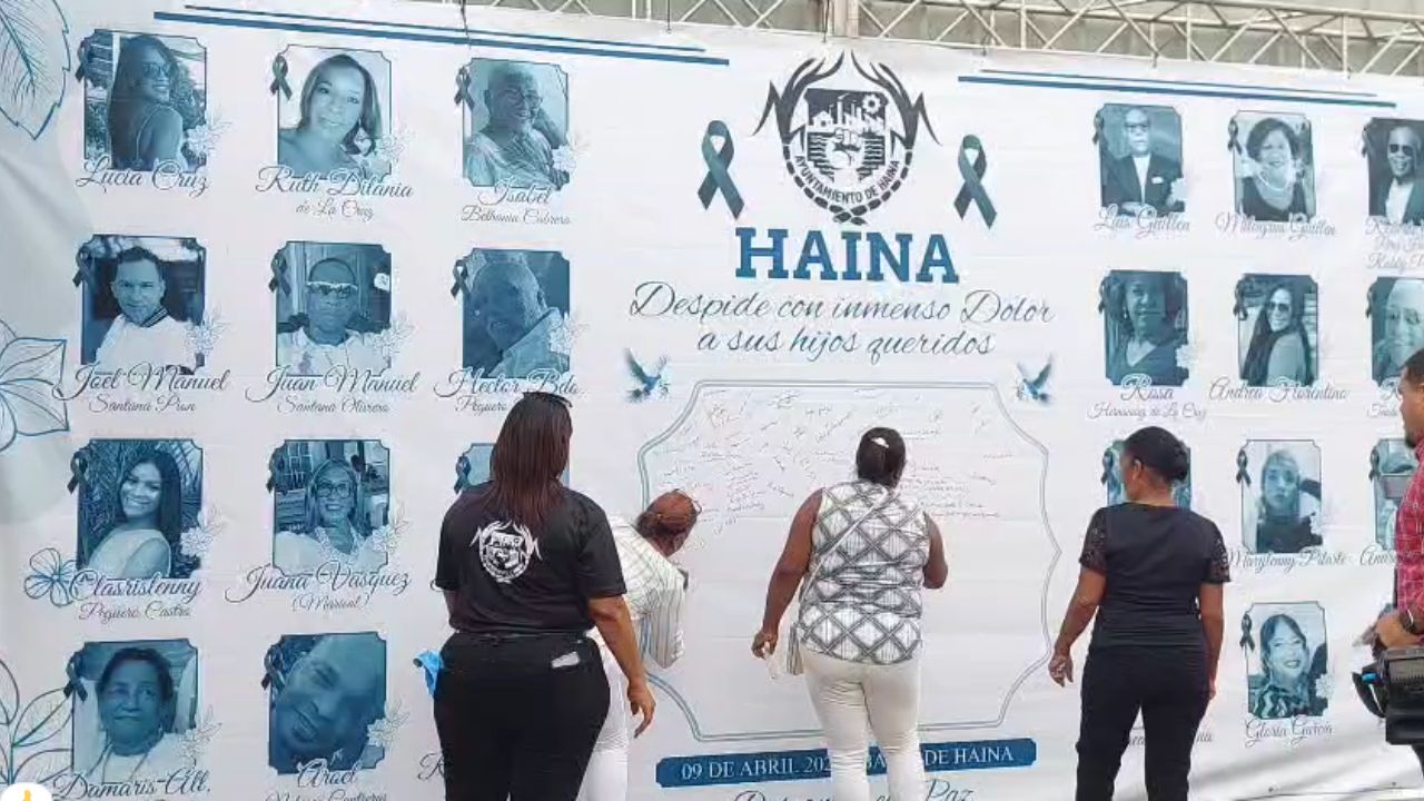Haina llora sus 25 muertos en tragedia de Jet Set
