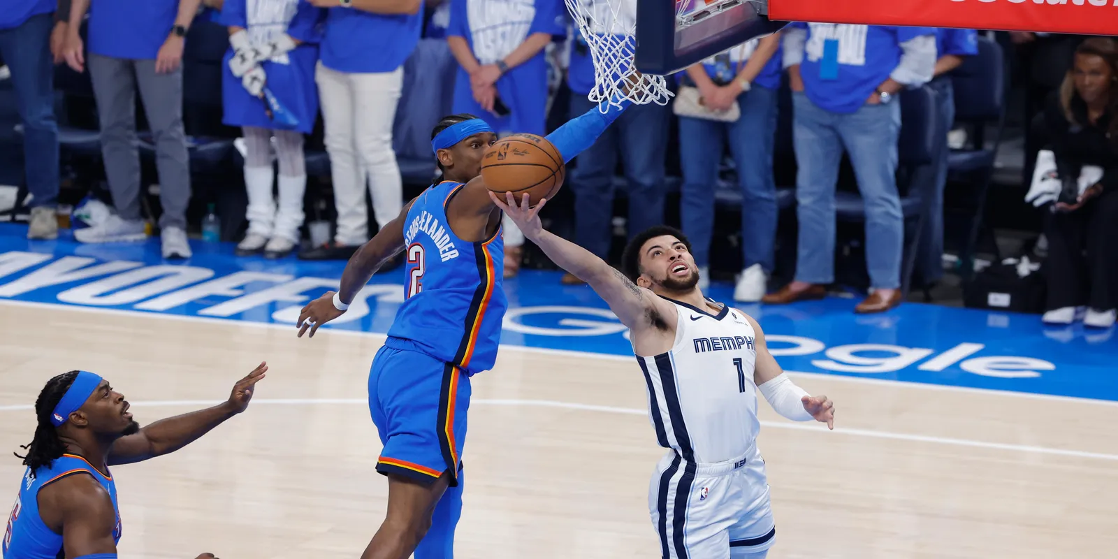 OKC vuelve a doblegar a Memphis y coloca serie 2-0