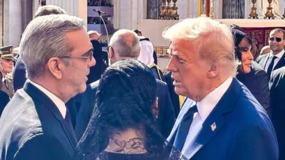 Abinader invita a Trump a la Cumbre de las Américas durante encuentro en el funeral del papa Francisco