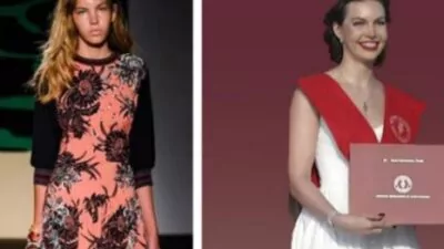 Una historia inspiradora: Tamila Naser, de las pasarelas de Milán a doctora en Medicina en RD