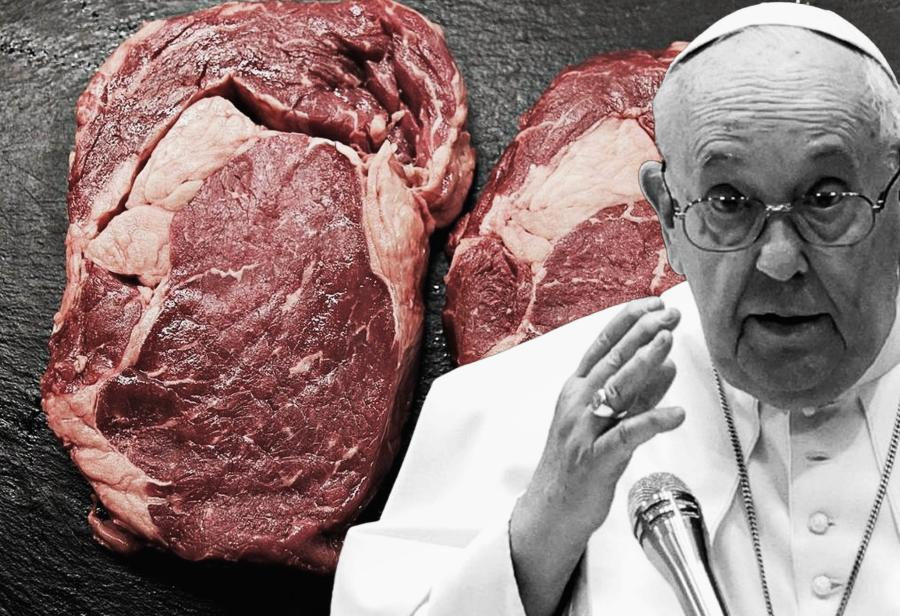 Es falso que el papa Francisco admitió haber comido “choripán” en Viernes Santo