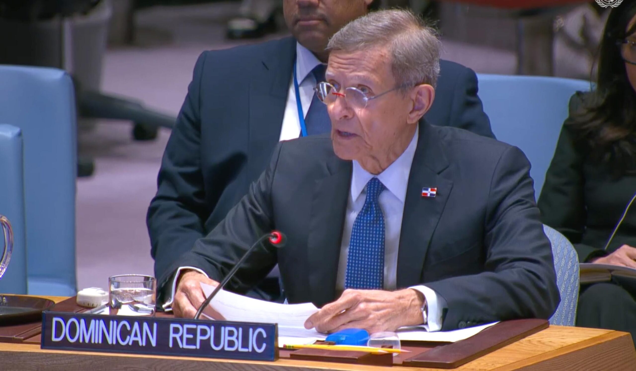 Canciller Roberto Álvarez expresa ante la ONU apoyo de RD a transformación de la MSS en Haití en una misión híbrida