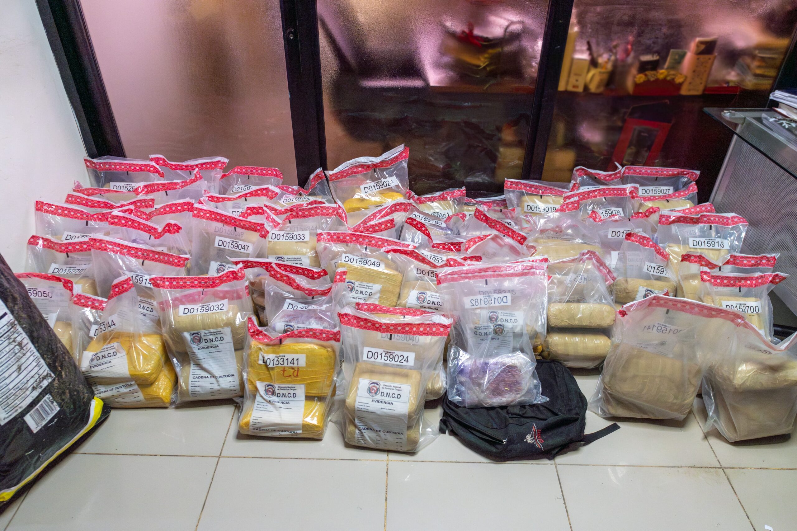 DNCD confisca 297 libras de marihuana en Pedernales