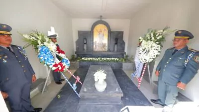 JCE remoza panteón de familias Woss y Gil como homenaje póstumo al primer presidente del órgano electoral