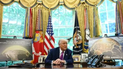 Donald Trump anunció la construcción de la «Cúpula Dorada», un sistema antimisiles