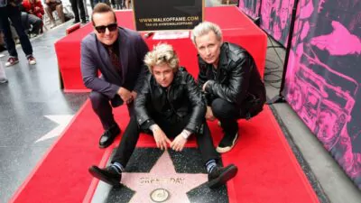 Green Day brilla en Hollywood con su nueva estrella en el Paseo de la Fama
