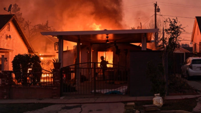 Proveedor eléctrico de Los Ángeles pagará una multa récord por el gran incendio de 2020