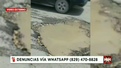 Munícipes de Boca Chica claman por el arreglo urgente de calles deterioradas