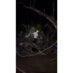 Bomberos buscan a niña arrastrada por aguas de un canal en el distrito municipal de Pedro Corto