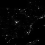 Satélites de la NASA capturan el apagón de abril en la península
