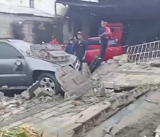 Lluvias continúan  provocando daños en Constanza